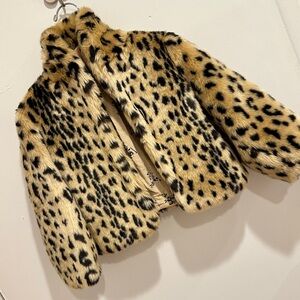 BELLAROSE  Animal Print Winter Coat